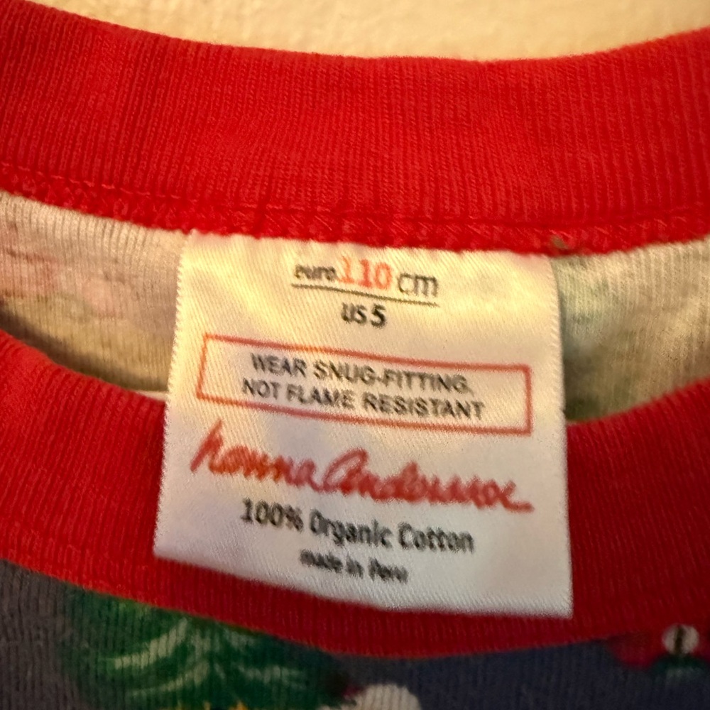 Hanna Andersson Christmas Santa Pajamas - Picture 3 of 4